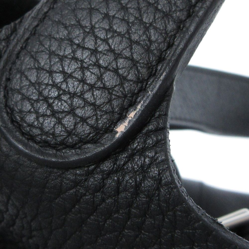 Auth Hermes Picotin Lock Mm - Black #118263H34B - Picture 12 of 15